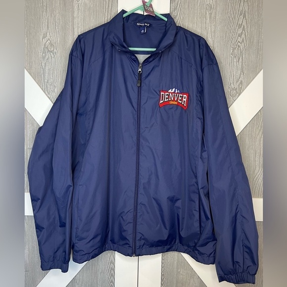 Sport-Tek Other - 028. Denver Nuggets Windbreaker navy blue XL